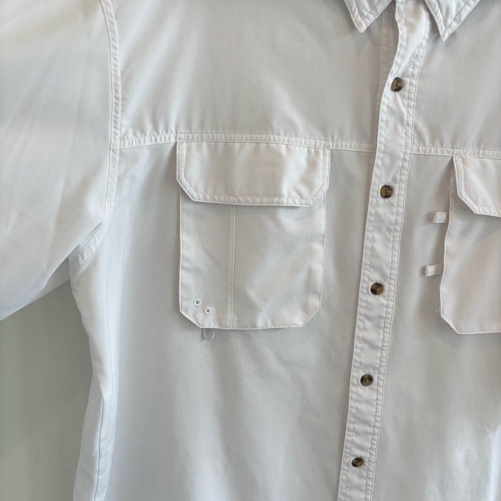 Bimini Bay Men's Fishing Boating Short Sleeve Button Down Shirt Wicking Size 2XL - Picture 4 of 12